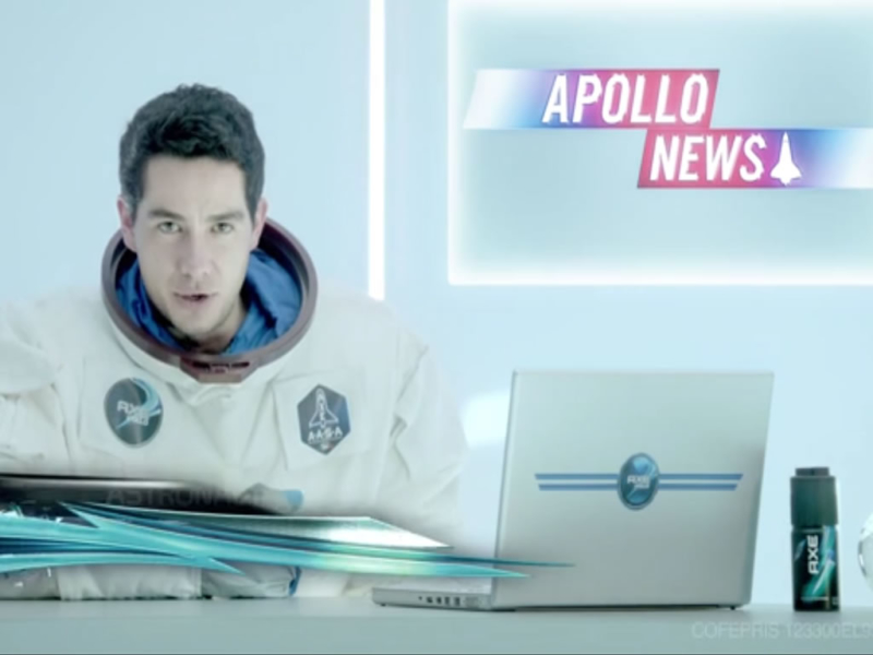 AXE Apollo “Moonwalk”